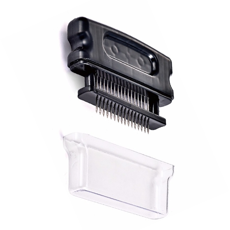 Premium Professional Meat Tenderizer Tool 48 Stainless Steel Ultra Blades Needle Meat Hammer Meat Tenderizer