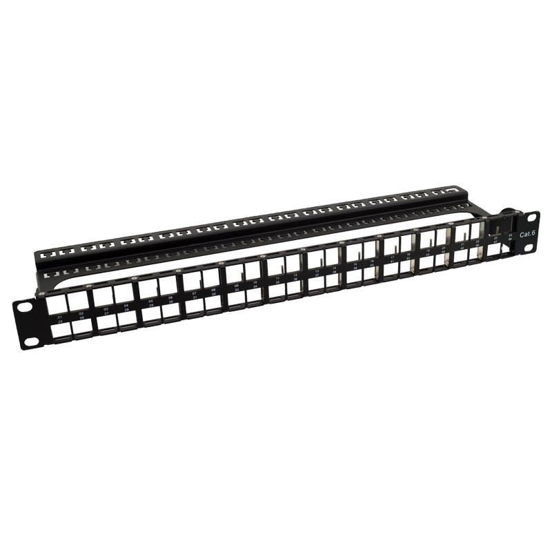 CAT5E CAT6 48 портов STP CAT6a пустая коммутационная панель