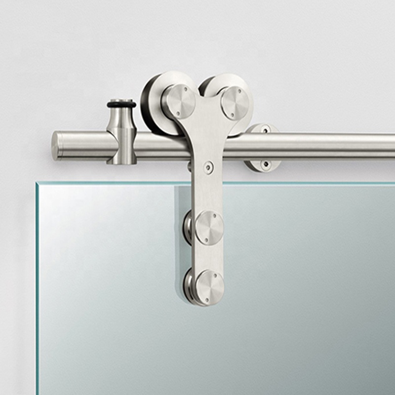 Top quality heavy duty sliding door roller double barn door hardware