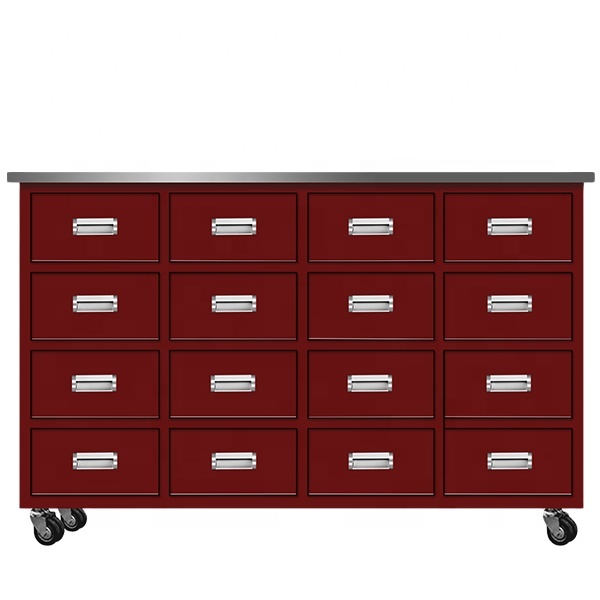 Stainless steel medicine cabinet/ pharmacy cabinet Chinese medicine cabinet