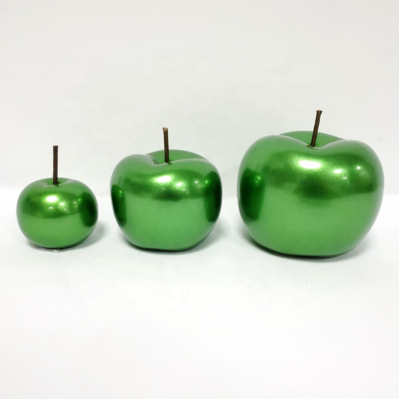 Красивое рождественское керамическое ремесло apple для подарков, декоративные аксессуары