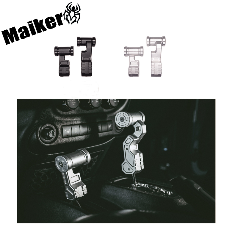 Комплект рычага переключения передач из алюминиевого сплава для Jeep wrangler JK, ручка переключения передач для Jeep wrangler, аксессуары