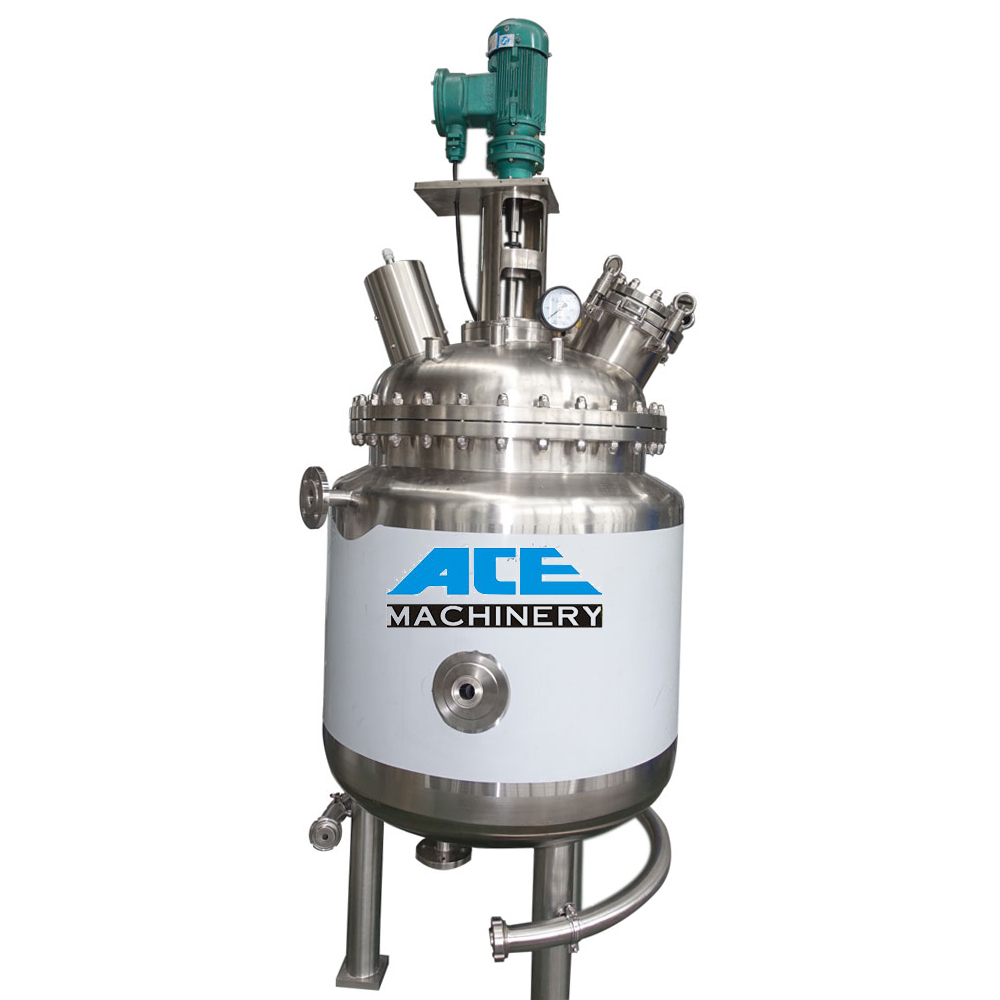 Ace New Design Agitator Industrial Cosmetics Liquid Soap Mixer Machine / Mixing Tank Drawing