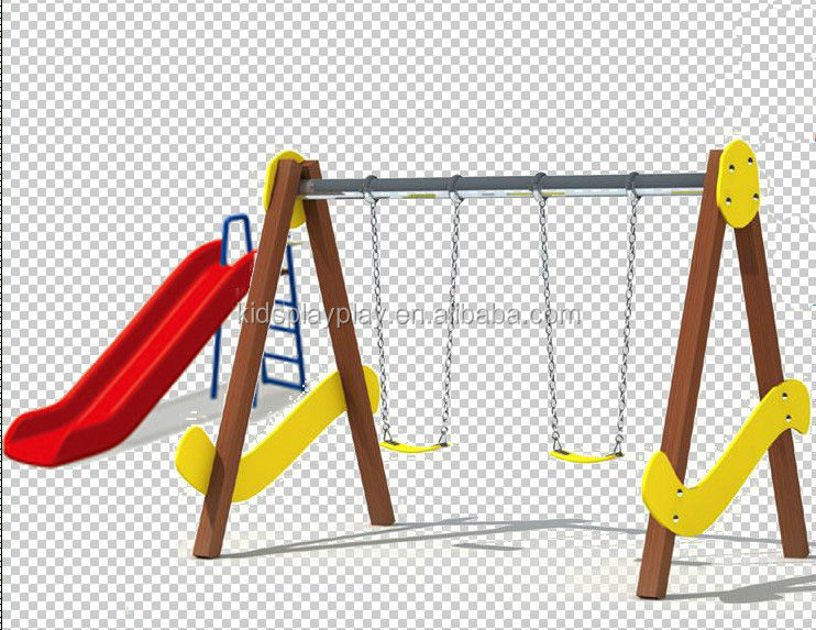 hot sell outdoor garden wooden swing bed