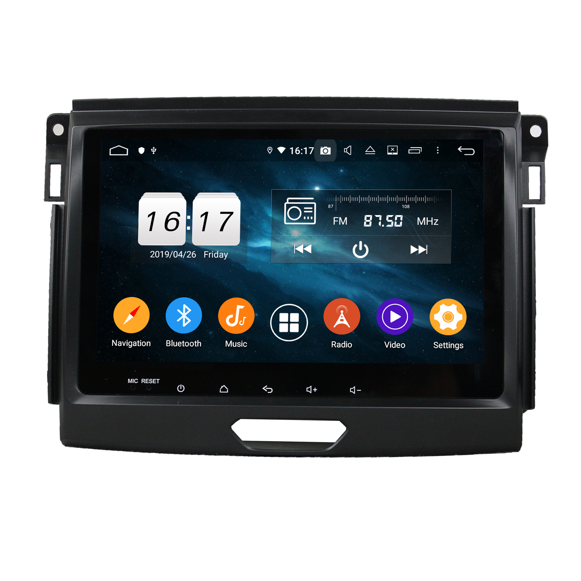 KD-9509 популярный автомобильный мультимедийный плеер Android auto для Everest/Ranger 2015-2020