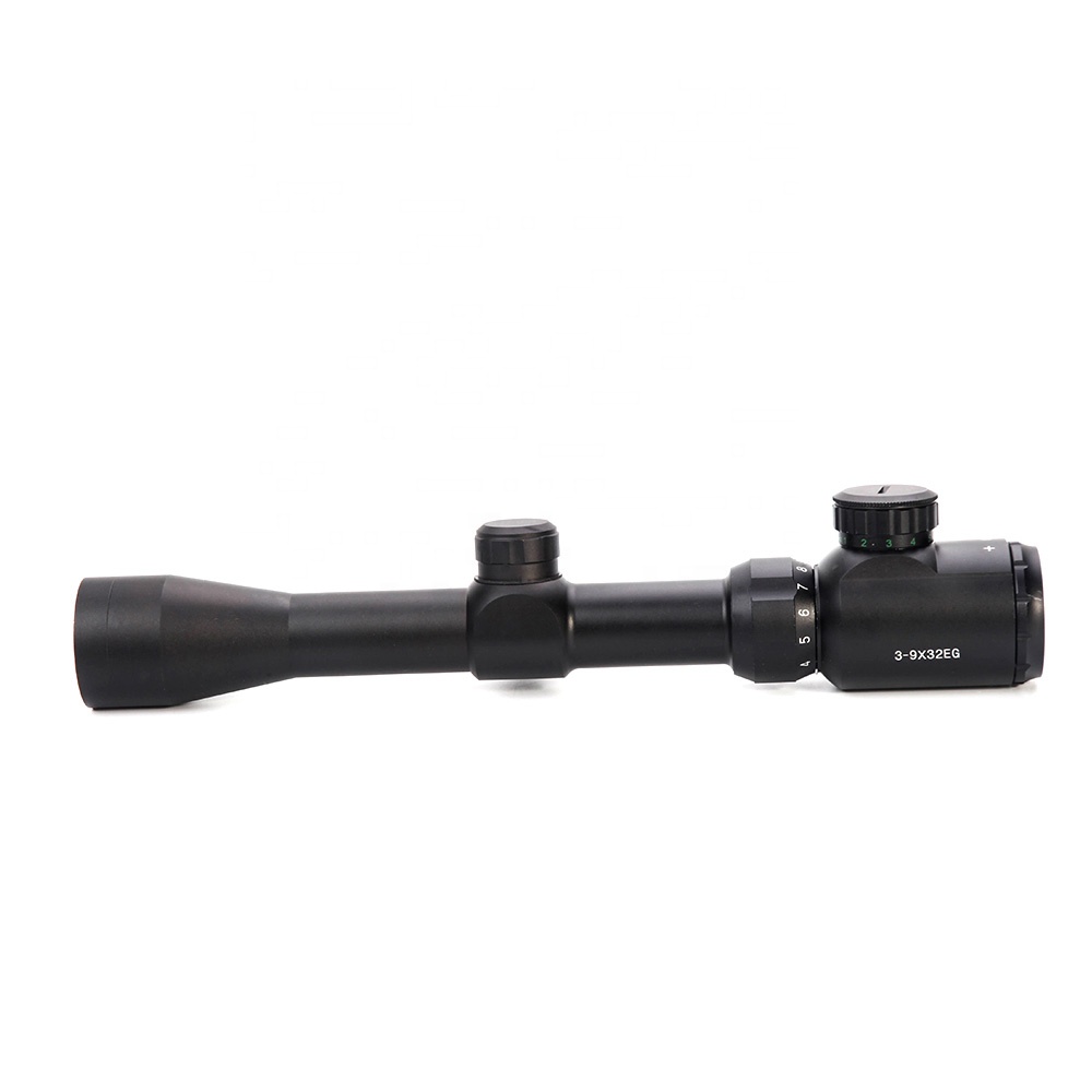 Оптический прицел для охоты LUGER 3-9x32EG, тактический прицел с красной и зеленой подсветкой