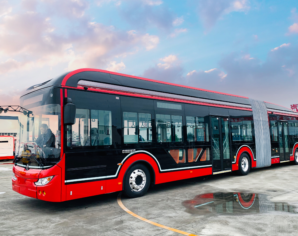ZEV CDL6180G 18 метров BRT дизельный двигатель городской автобус