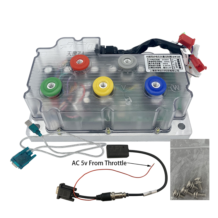 Newest design top quality APT80550 series is suitable for 48v/60v/72v automotive hub motor APT controller