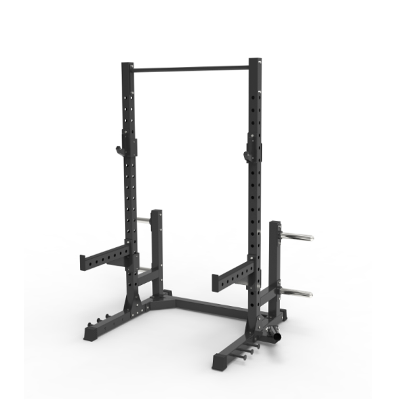 Hot Sale Commercial Fitness Gym Equipment Half Squat Power Rack