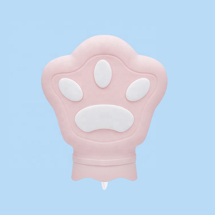 Custom Wholesale Super Soft Warm Water Bag Cute Cartoon Water Bag Hand Warmer Mini Hot Water Bag