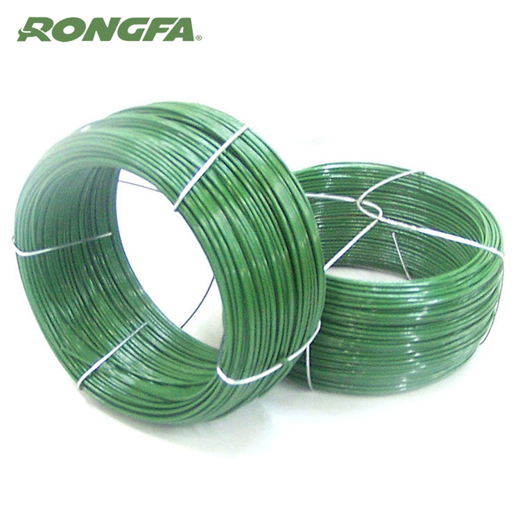 1.2mm pvc coated iron wire binding wire pvc coated galvanized iron wire