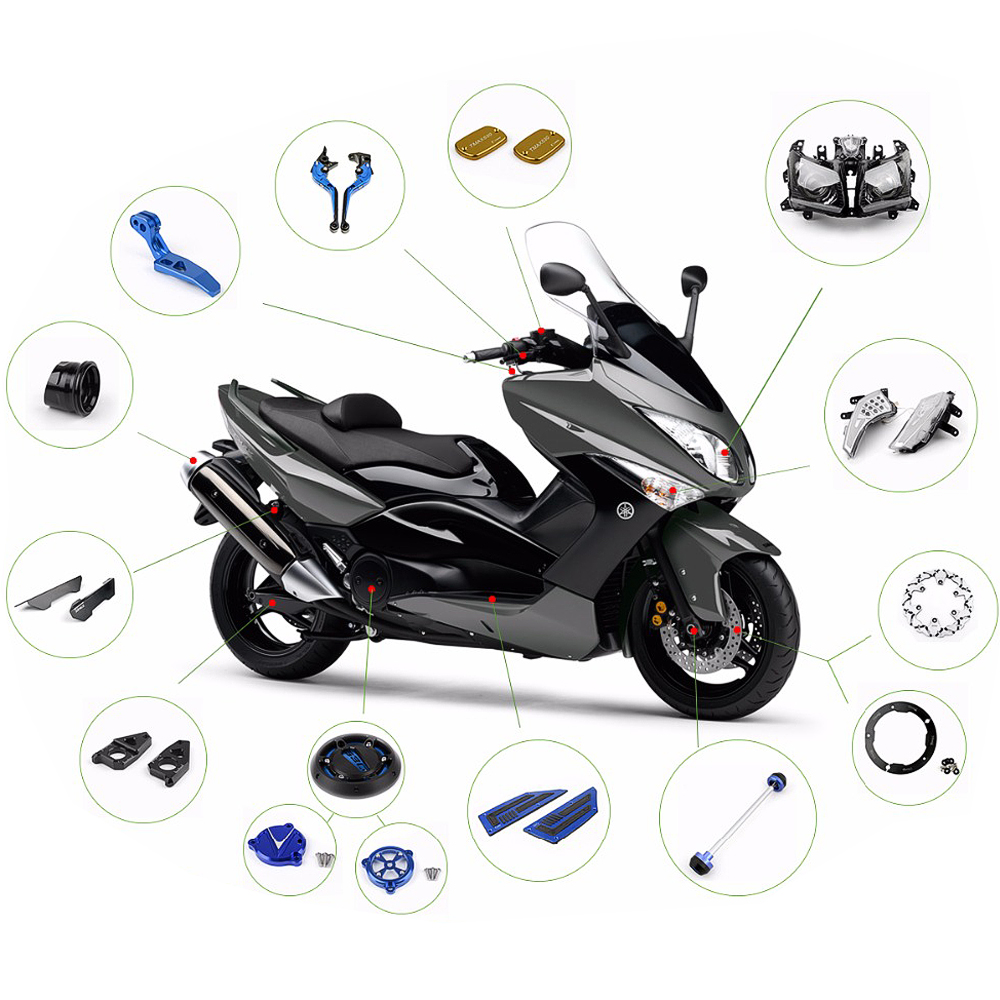 Другие запчасти для мотоциклов с ЧПУ для скутера Yamaha Tmax 530