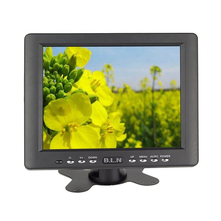 8 дюймов Автомобильный ЖК-мониторы с VGA/AV/BNC вход
