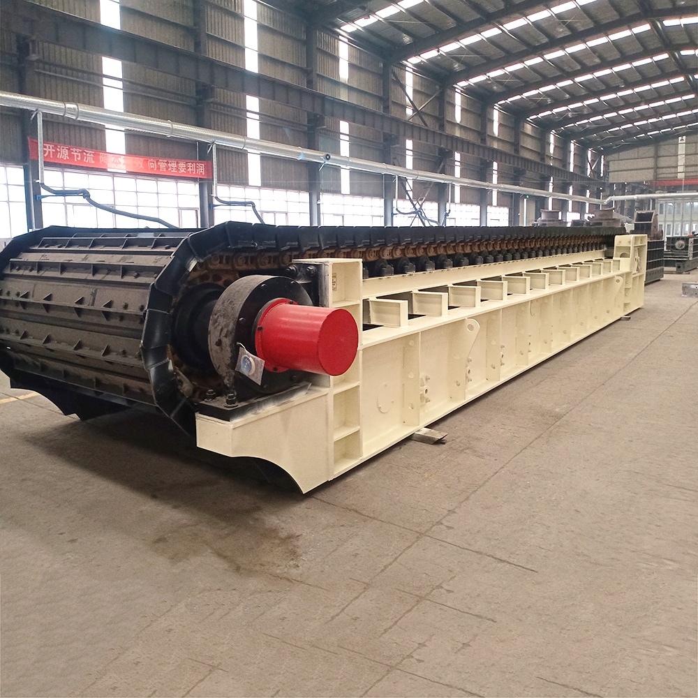 Ore Apron Plate Conveyor Apron Chain Slat Feeder