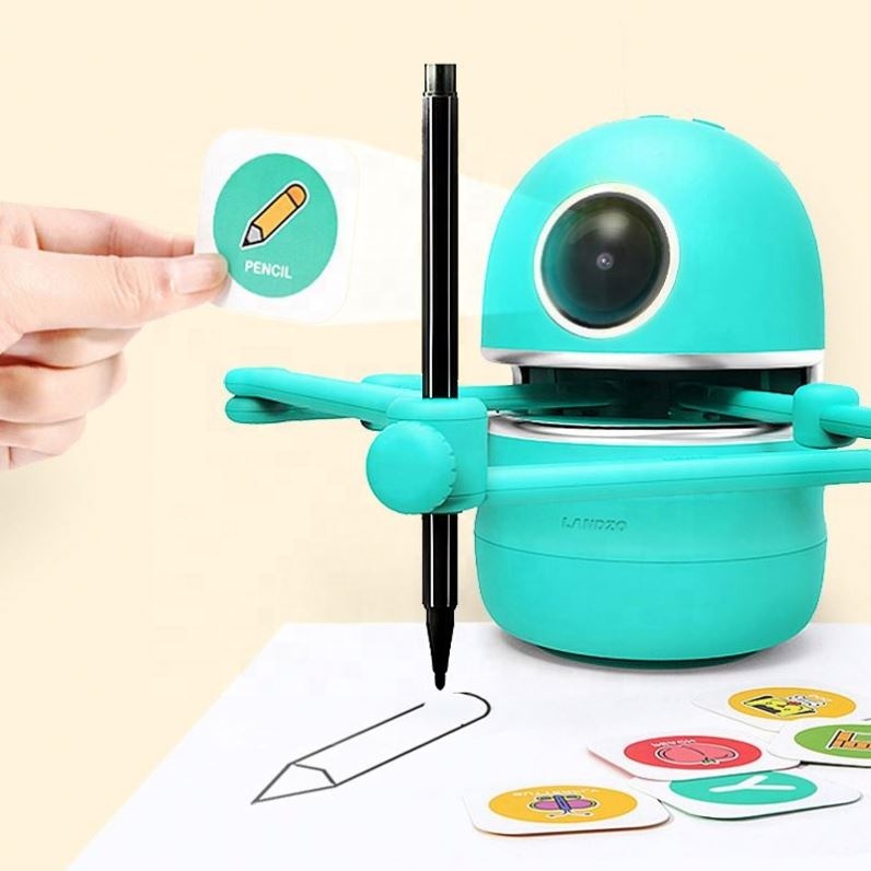 2021 Educational Toys Learning Robot Quincy Education Drawing For Kids