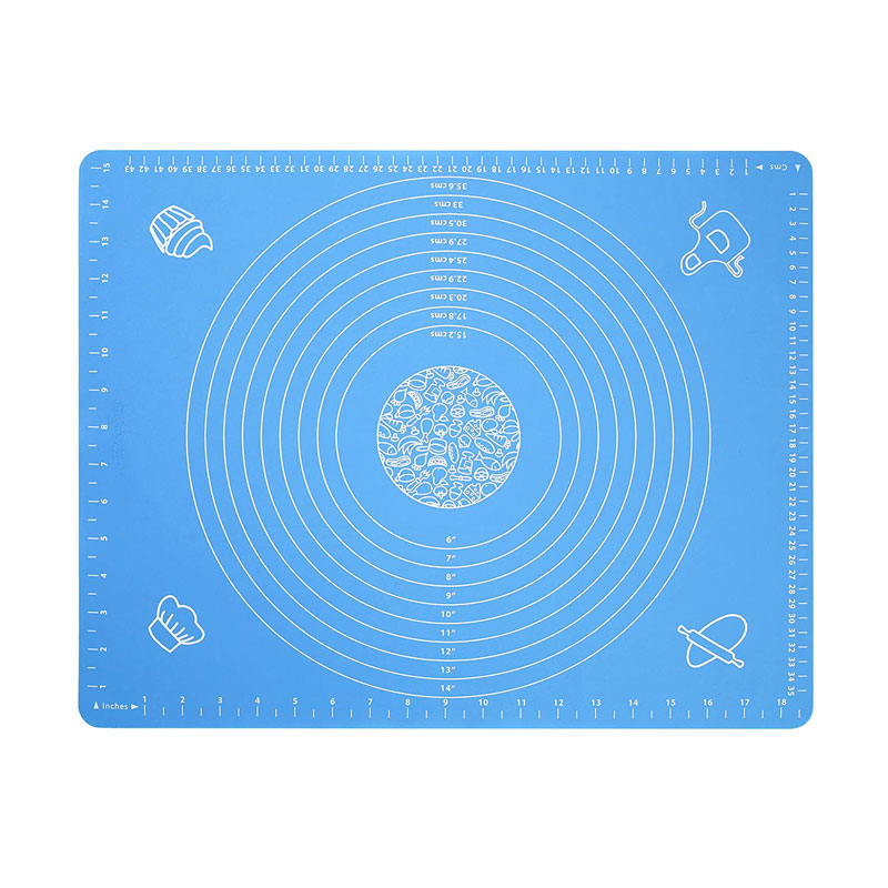 2022 new product ideas 0.4mm extra large silicone baking mat for pastry rolling personalized custom silicone baking mat