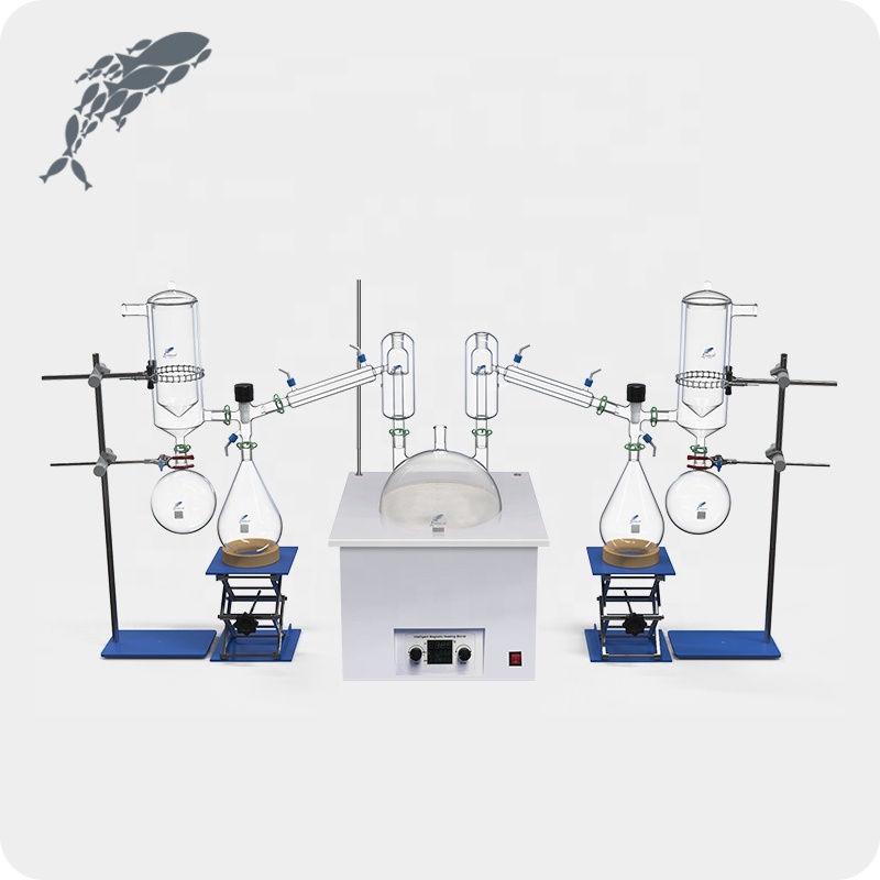 AKMLAB химическая стеклянная лаборатория для дистилляции короткого пути