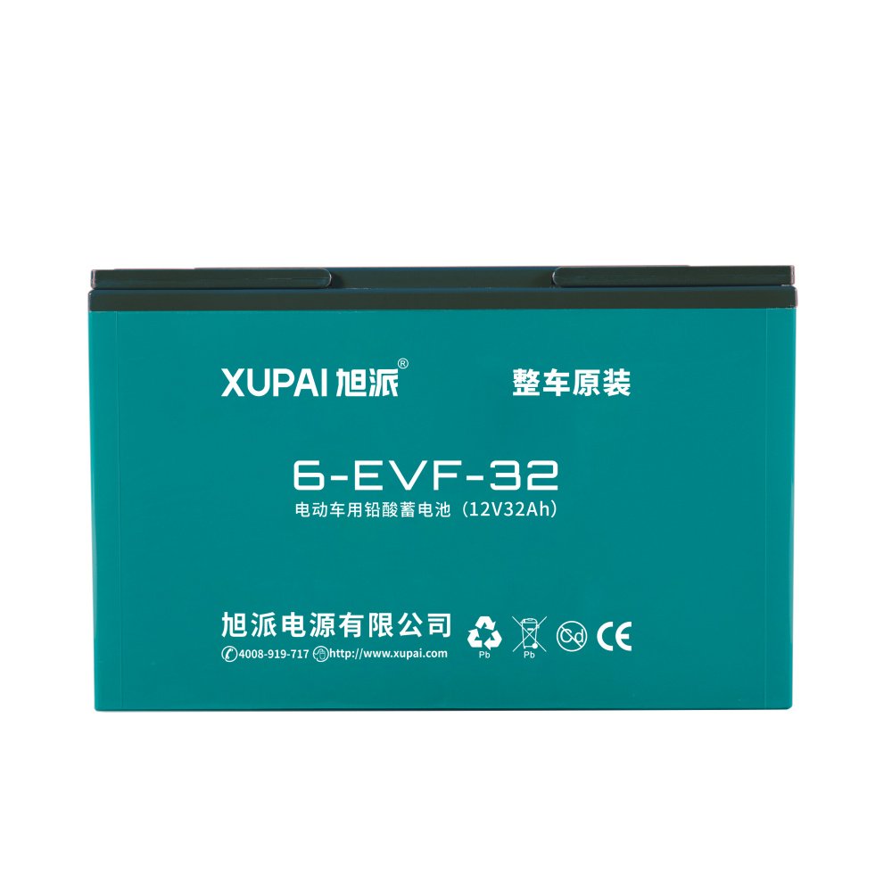 XUPAI 6 evf 32 battery 12V 32ah for electric tricycle