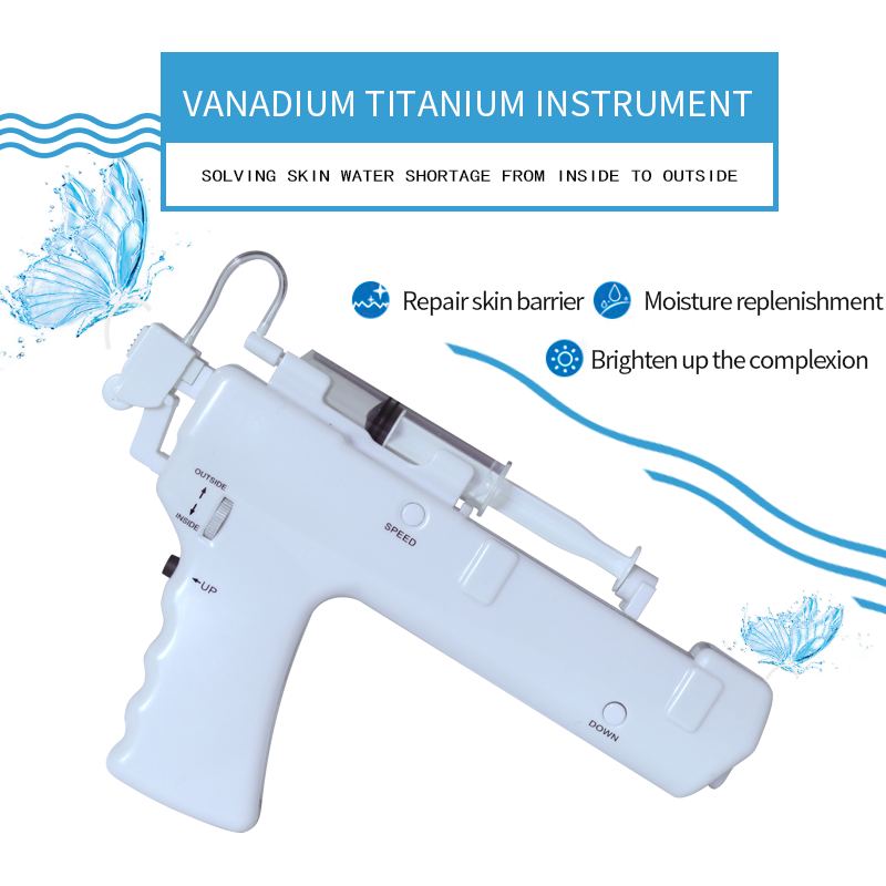 Портативный салонного использования безо иголки воды мезо впрыска воды корки инъекции пистолет для мезотерапии
