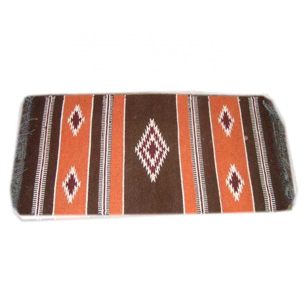 Мексиканский дизайн-плед Navajo с высококачественной акриловой пряжей-традиционное Ковбойское седло плед