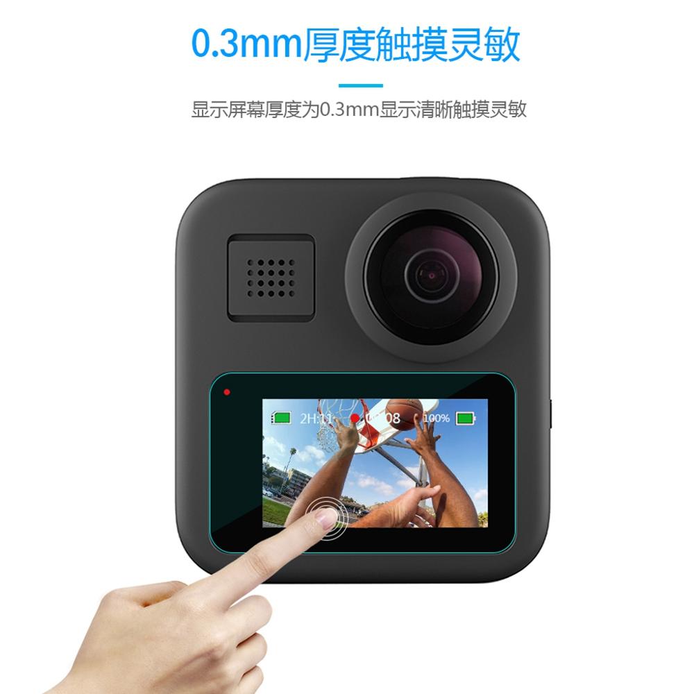Защитный чехол из закаленного стекла для ЖК-экрана GoPro Max Black Go pro Спортивная экшн-камера защитная пленка аксессуар