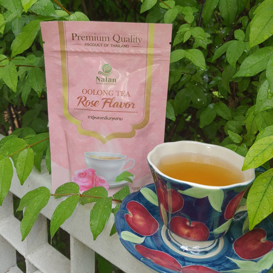 Oolong Tea Rose Flavor Premium Instance Tea From Thailand