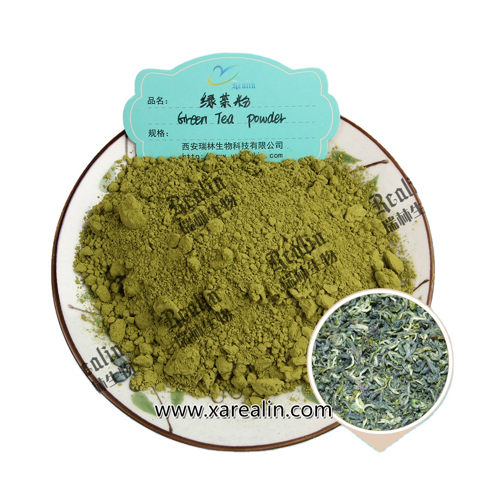 Natural Instant Pure Green Tea powder In Raw