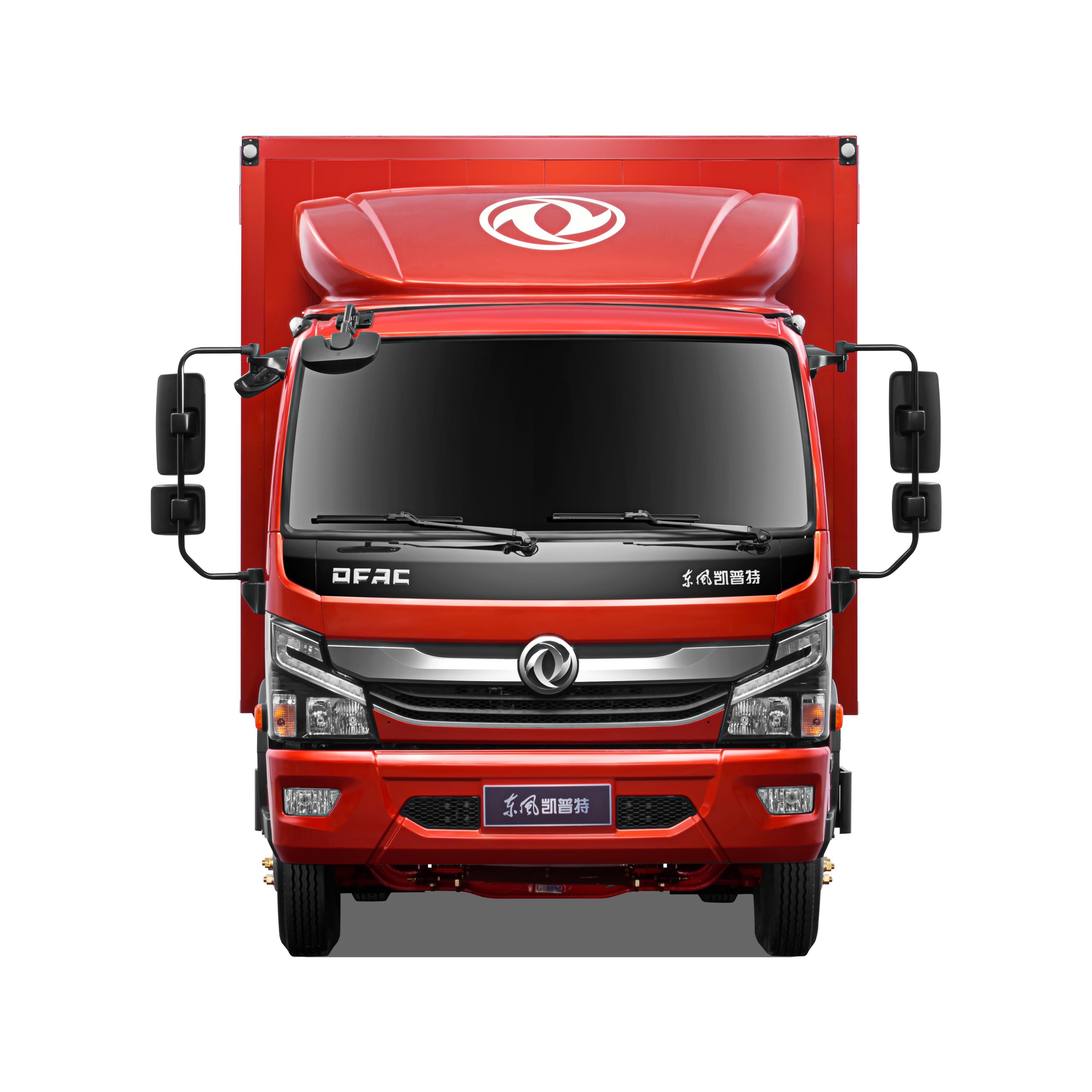 Competitive price 5510x1900x2295mm dimension 4x2 drive mode central lock electric window 2800mm wheelbase cargo van truck