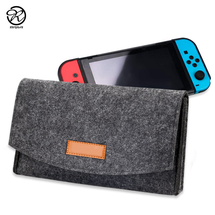 Защитный чехол для путешествий, войлочная сумка для хранения для Nintendo Switchwith 5 Game Card
