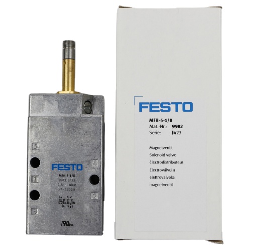 Электромагнитный клапан Festo типа 5/2way FH-5-1/8-B, в наличии, стандартные клапаны магнитвентил