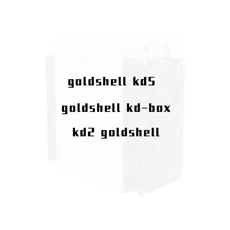 Big discount Goldshell KD5 18T Graphics card KD-BOX HS5 CK5 12T in stock used LT5 Pro machine GPU Set