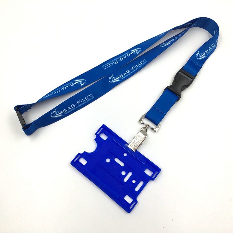 Быстрая доставка Логотип Индивидуальные Имя id card holder lanyards