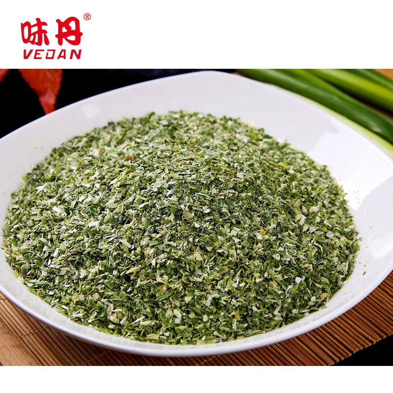 Air Dried Minced Green Onion Chive Scallion 2x2mm