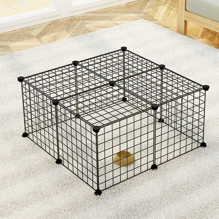 Оптовая продажа Пользовательский логотип Складная дешевая собака открытый Pet Манеж