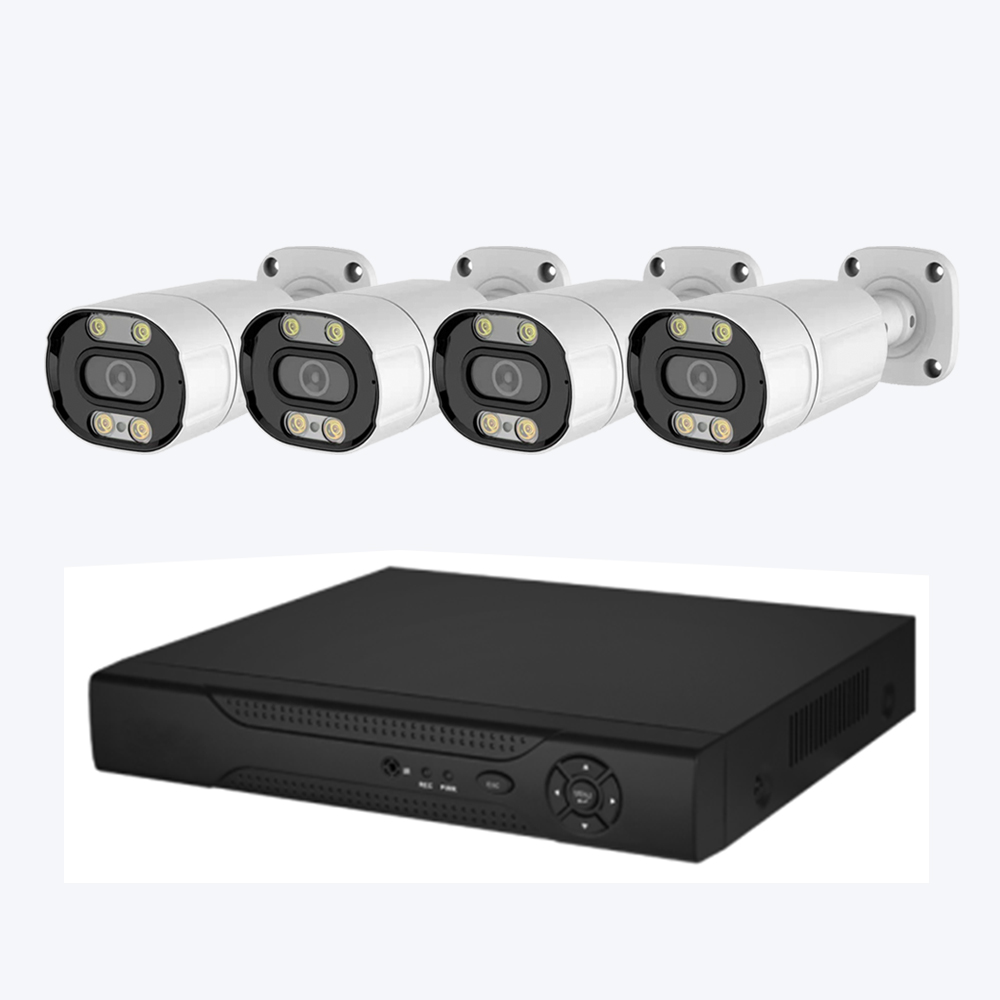Комплект полноцветных камер XMEye 5 Мп 4 канала DVR 5 Мп 4 в 1 AHD/TVI/CVI наружная камера дальнего действия ночного видения комплект красочных камер безопасности