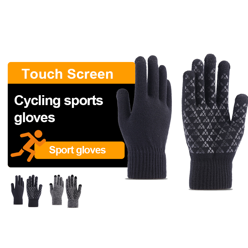 HSD Men's and women's Winter Gloves 2021 classic touch screen gloves running outdoor sports biking, biking hot gloves