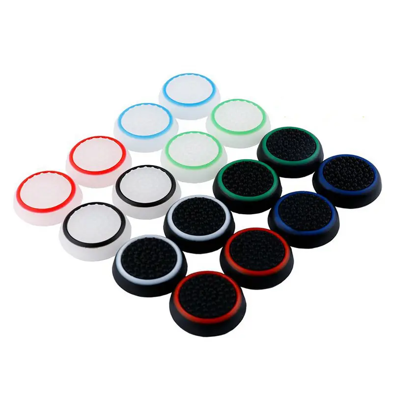 Game Accessory Protect Cover Silicone Thumb Stick Grip for PS4 PS3 for Xbox 360 for Xbox one Game Controllers
