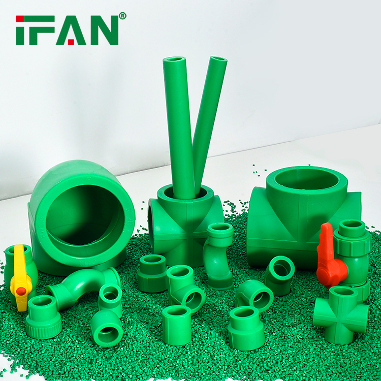 IFAN OEM ODM Polypropylene PPR Plumbing Fittings Plastic PPR Pipe Fitting For Water