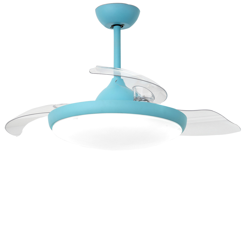 Amazon hot sale decorative forward and reverse 3 blade ceiling fan light Led ceiling fan light remote wall control 42 inches