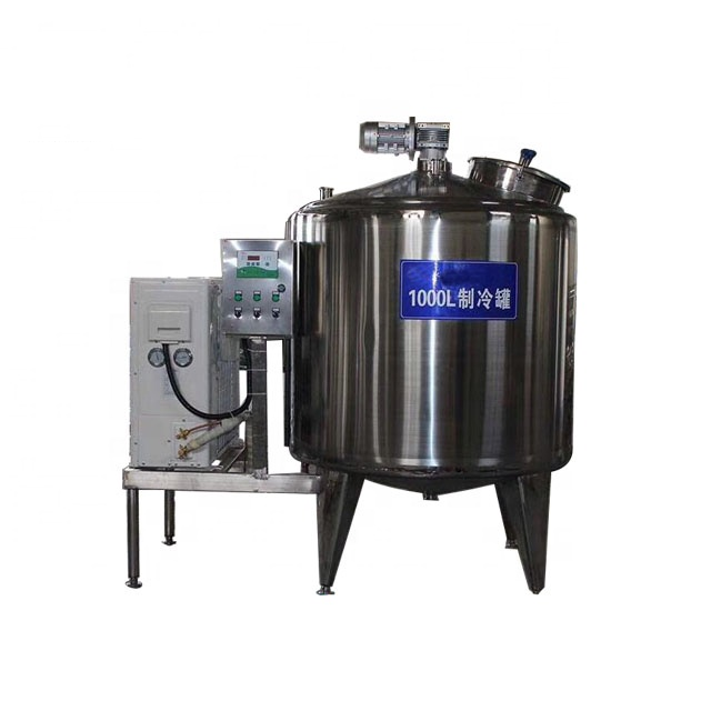 Dairy Milk Processing Machines Vertical Milk Cooling Tank/Milk Cooling Tank 500 Liters