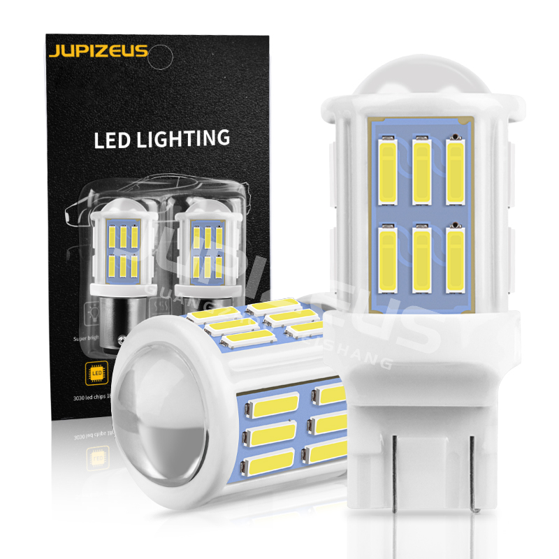 Super Bright Auto Lighting System 1156 BA15S 1157 27SMD LED Replacement Bulbs Brake Turn Signal Car Light