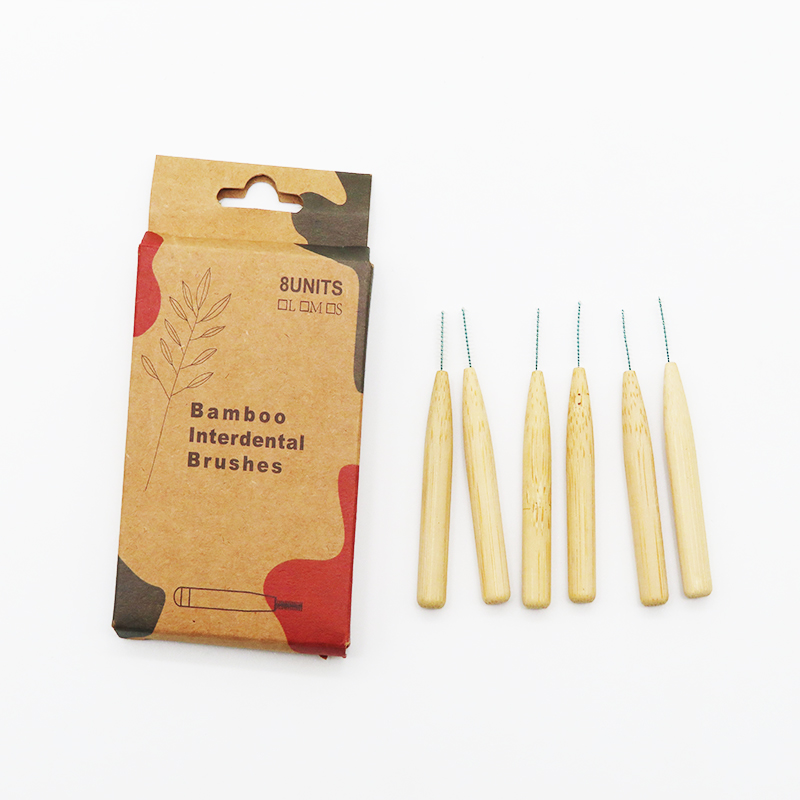 Небольшие межзубные щетки bambu Shape I, Бамбуковая зубная щетка для зубных подтяжек