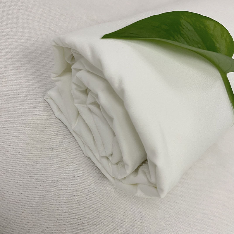 Wholesale greige polyester woven plain grey fabrics used for jacket and pants