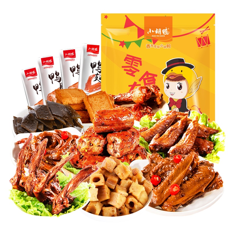 Подарочный набор для закусок Xiao Hu-Duck 420 г