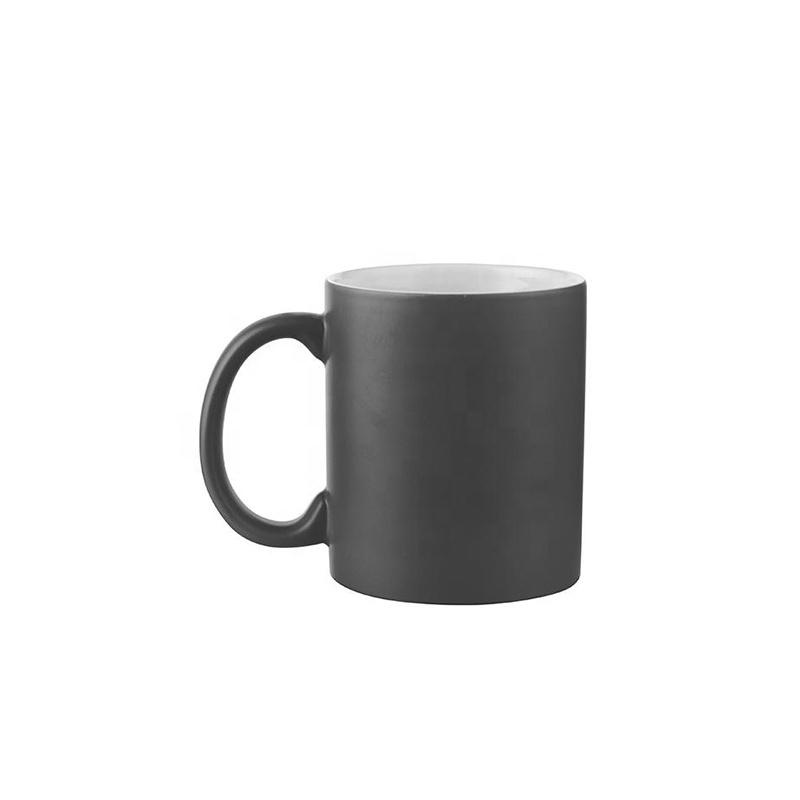 Microwave Safe High Quality Sublimation Customized Blank Cup Fluorescent Ceramic Coffee Mug For Heat Press Transfer