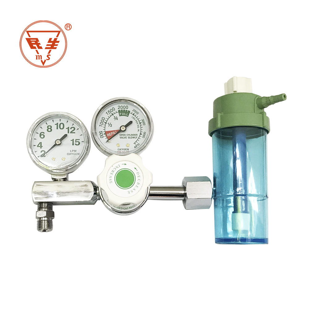 medico brass oxygen cylinder flowmeter regulador de oxigeno manometro medidor de flujo de oxigeno