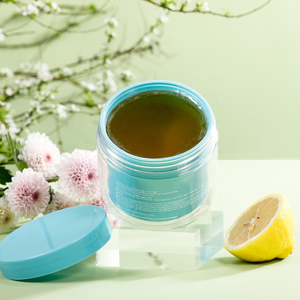 100% organic formula hair removal wax  300g sugar wax kit for all kinds of skin use  private label workable