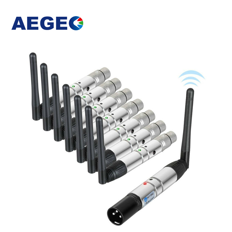 Беспроводной приемник dmx 2,4G для светодиодного сценического освещения