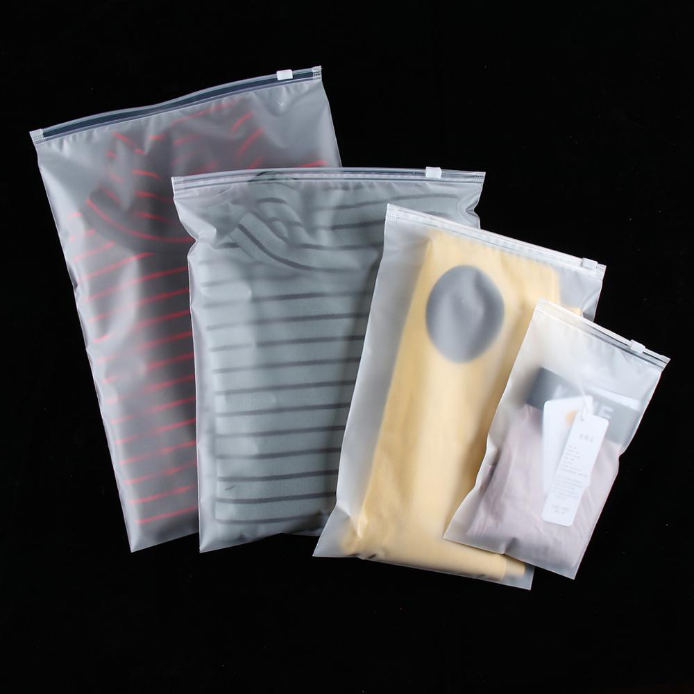 Recyclable изготовленный на заказ матовый полиэтиленовый Ziplock Tshirt Packaging пластиковый мешок