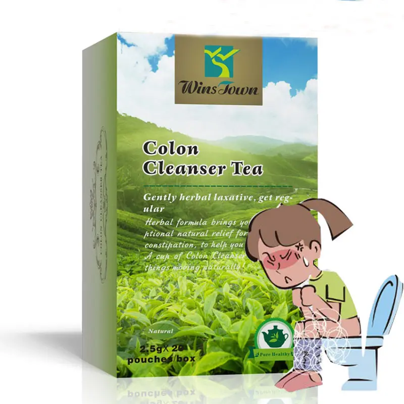 Private label Organic Colon Cleanser tea for Constipation Relief Relaxing Bowels detox beauty winstown Chinese Traditional Tea